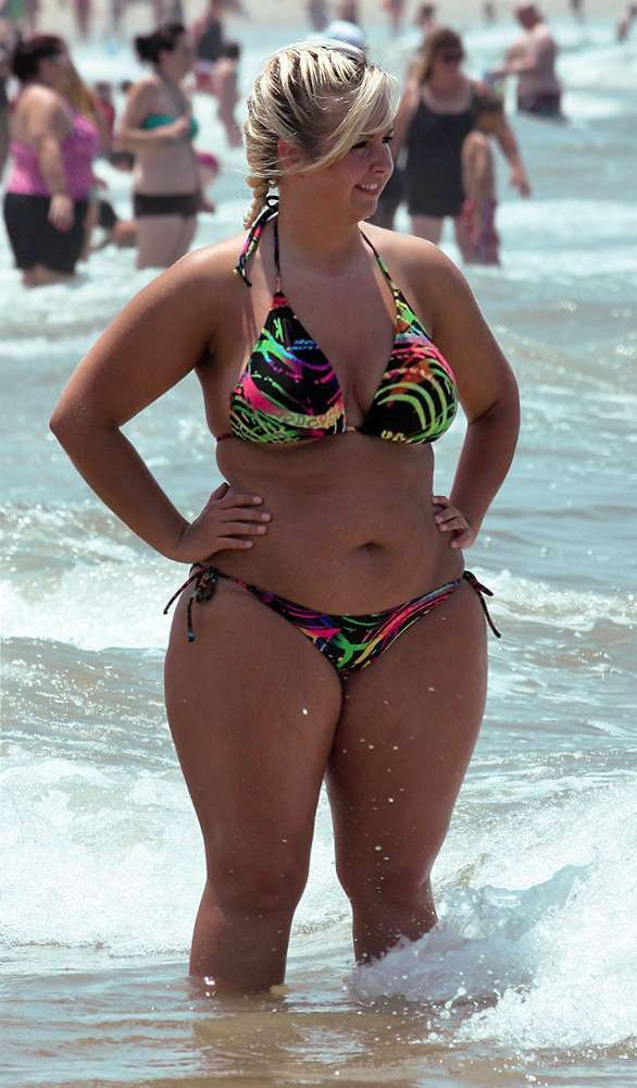 Fat women bathing suit